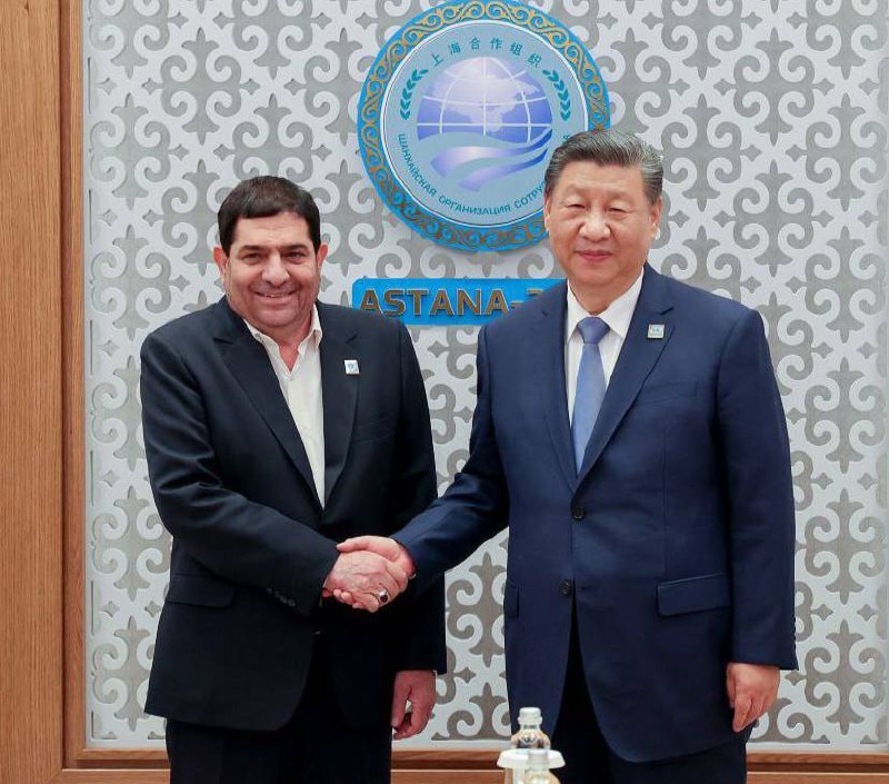 رایزنی مخبر و رئیس جمهور چین