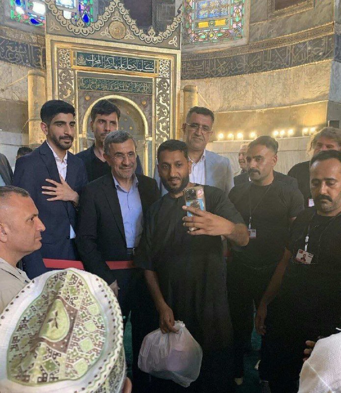 محمود احمدی نژاد در روز انتخابات کجاست؟ +عکس