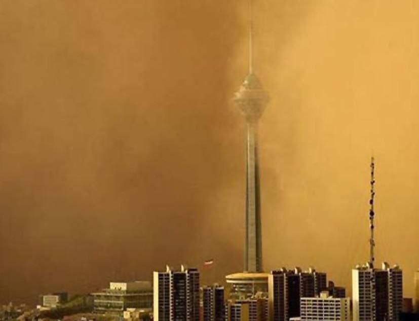 هشدار گردوخاک در تهران| گروههای حساس خانه بمانند هشدار گردوخاک در تهران| گروههای حساس خانه بمانند