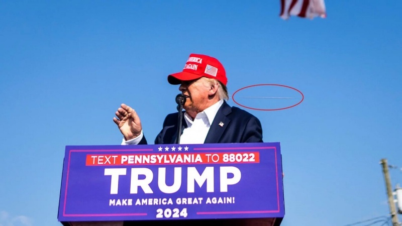 گلوله ای که به ترامپ شلیک شد گلوله ای که به ترامپ شلیک شد