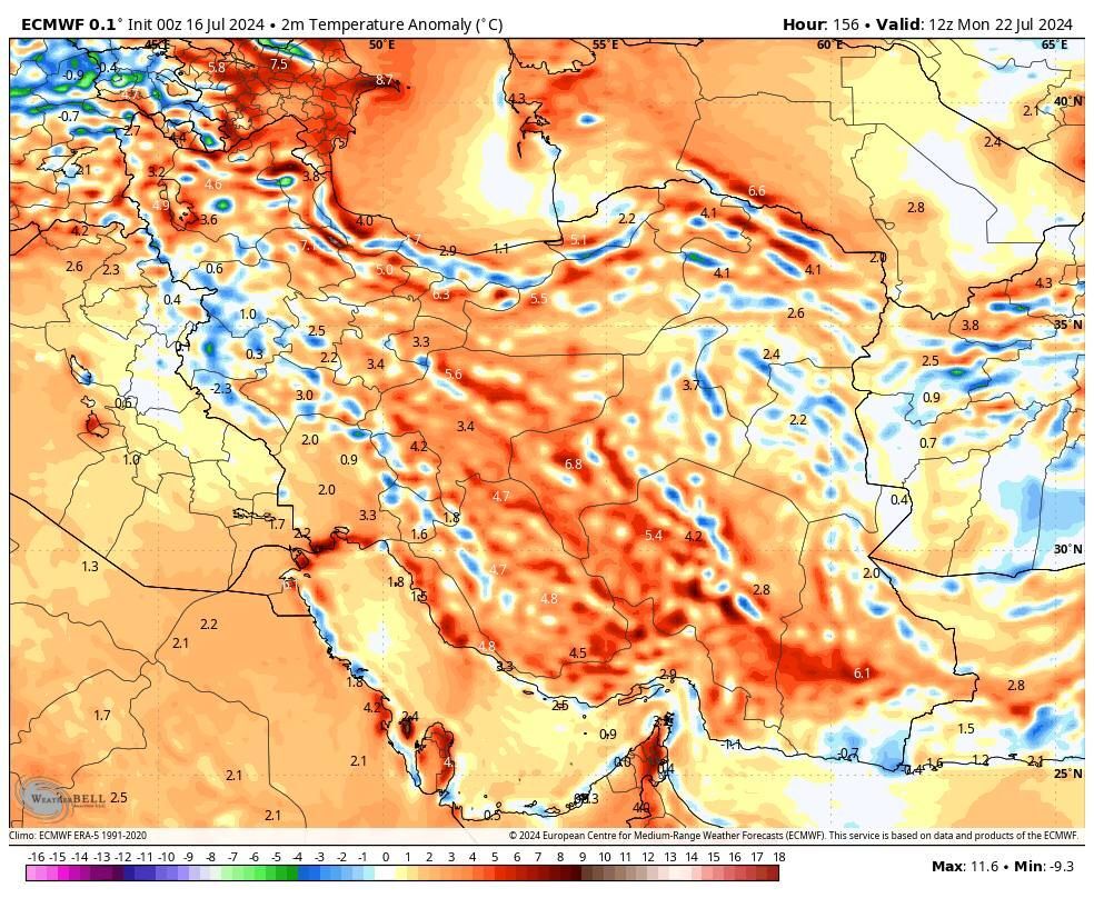 منتظر گرمترین هفته سال باشید منتظر گرمترین هفته سال باشید