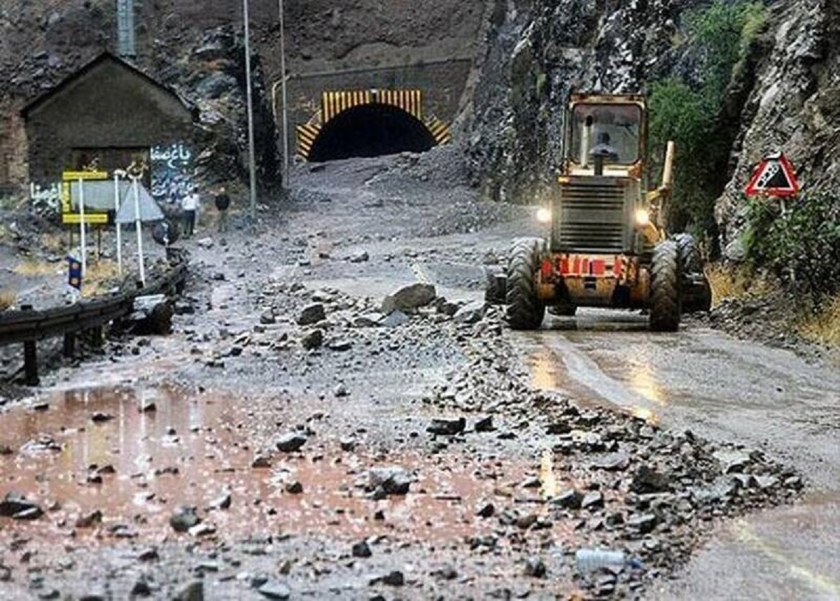 مسدود شدن هراز مسدود شدن هراز