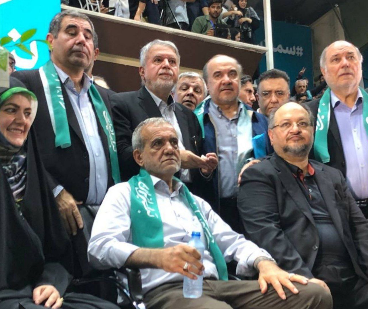 ببینید| گردهمایی حامیان پزشکیان؛ از جمعیت بسیار تا چهره‌های سرشناس