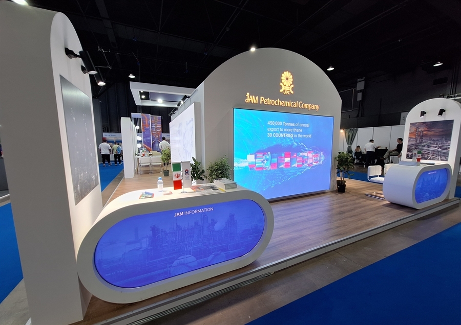 میزبانی پتروشیمی جم از مشتریان، مصرفکنندگان نهایی و تأمین کنندگان در نمایشگاه قزاقستان میزبانی پتروشیمی جم از مشتریان، مصرفکنندگان نهایی و تأمین کنندگان در نمایشگاه قزاقستان