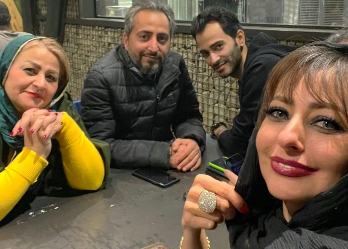 نفیسه روشن و خانواده اش