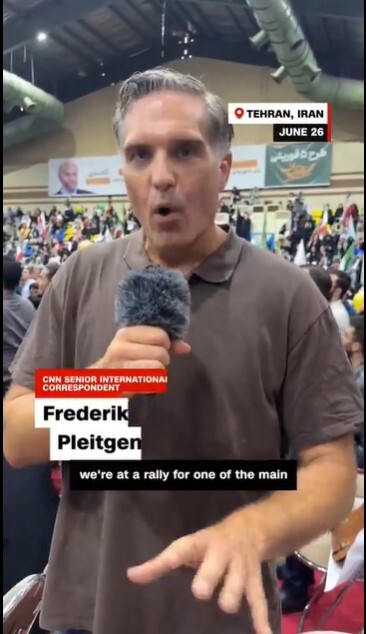 ببینید| گزارش خبرنگار CNN از تجمع هواداران قالیباف و پزشکیان ببینید| گزارش خبرنگار CNN از تجمع هواداران قالیباف و پزشکیان