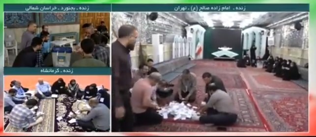 ببینید| شمارش آرا شروع شد