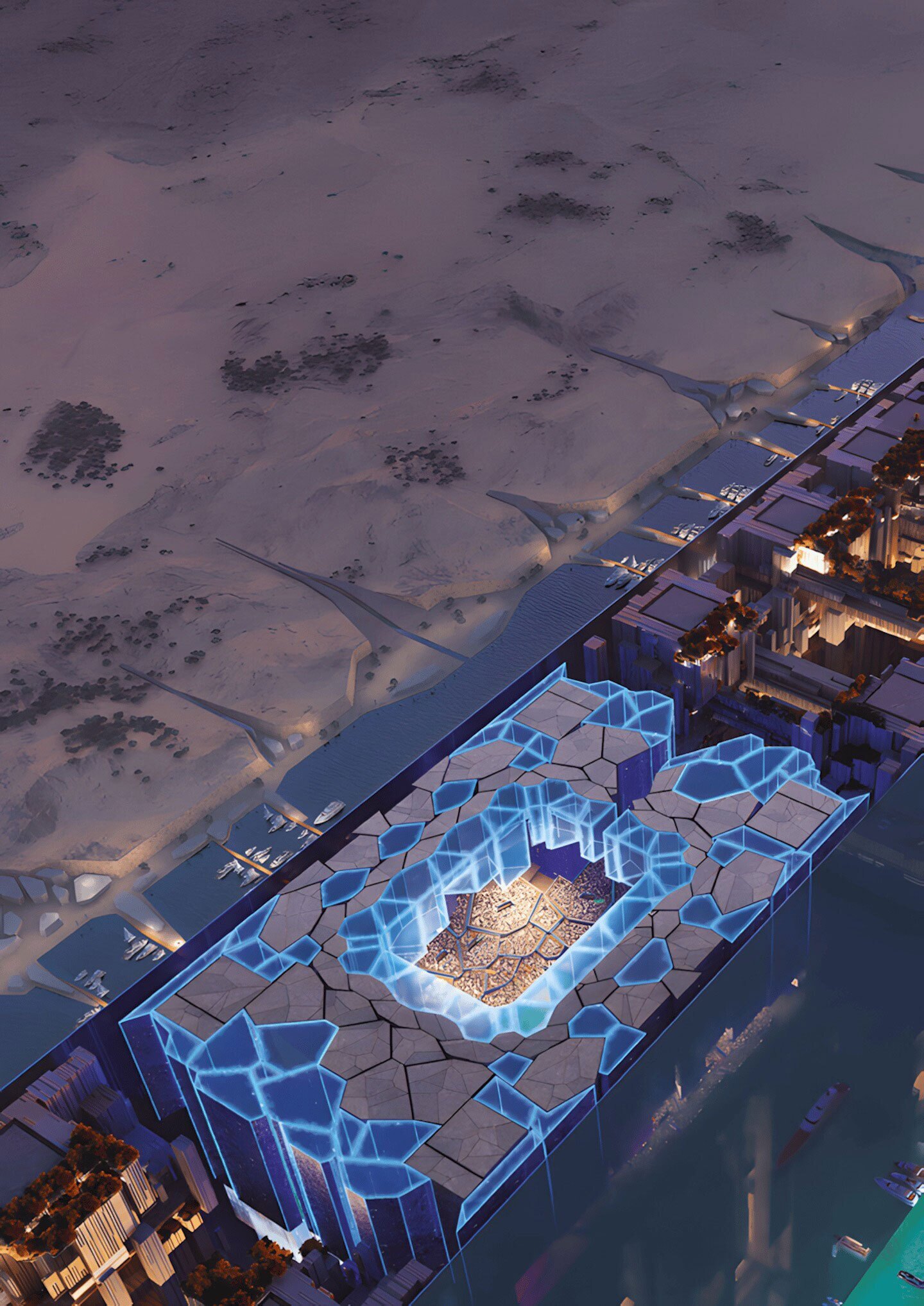 میزبانی جام جهانی در استادیومی روی یک آسمانخراش ۵۰۰ متری میزبانی جام جهانی در استادیومی روی یک آسمانخراش ۵۰۰ متری