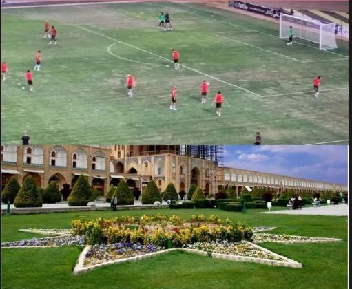 شوخی تلخ کاربران فضای مجازی با وضعیت اسفناک چمن استادیوم خانگی سپاهان شوخی تلخ کاربران فضای مجازی با وضعیت اسفناک چمن استادیوم خانگی سپاهان