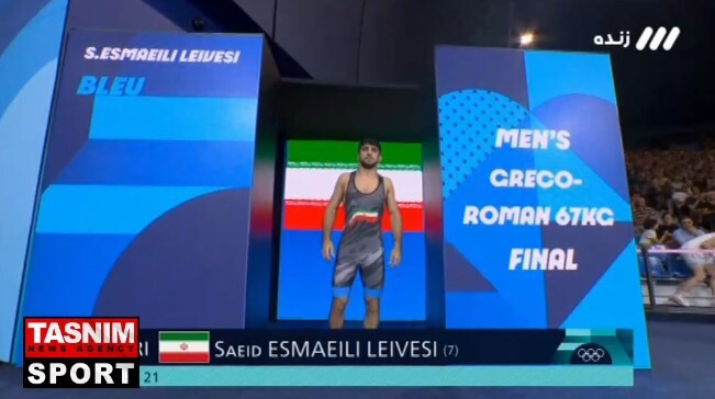 برد جذاب سعید اسماعیلی در مقابل حریف اوکراینی و کسب دومین طلای المپیک