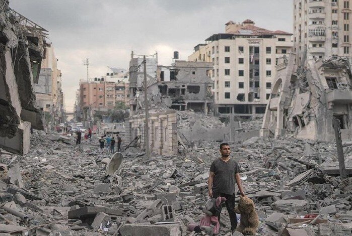 تصاویر آخرالزمانی از غزه+ فیلم تصاویر آخرالزمانی از غزه+ فیلم