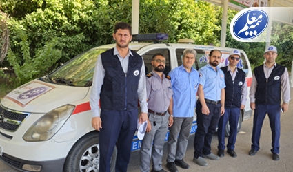 حضور گسترده آمبولانسهای بیمه معلم در مرزهای ایران و عراق حضور گسترده آمبولانسهای بیمه معلم در مرزهای ایران و عراق