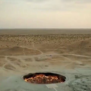 ببینید| دروازۀ جهنم کجاست؟ ببینید| دروازۀ جهنم کجاست؟