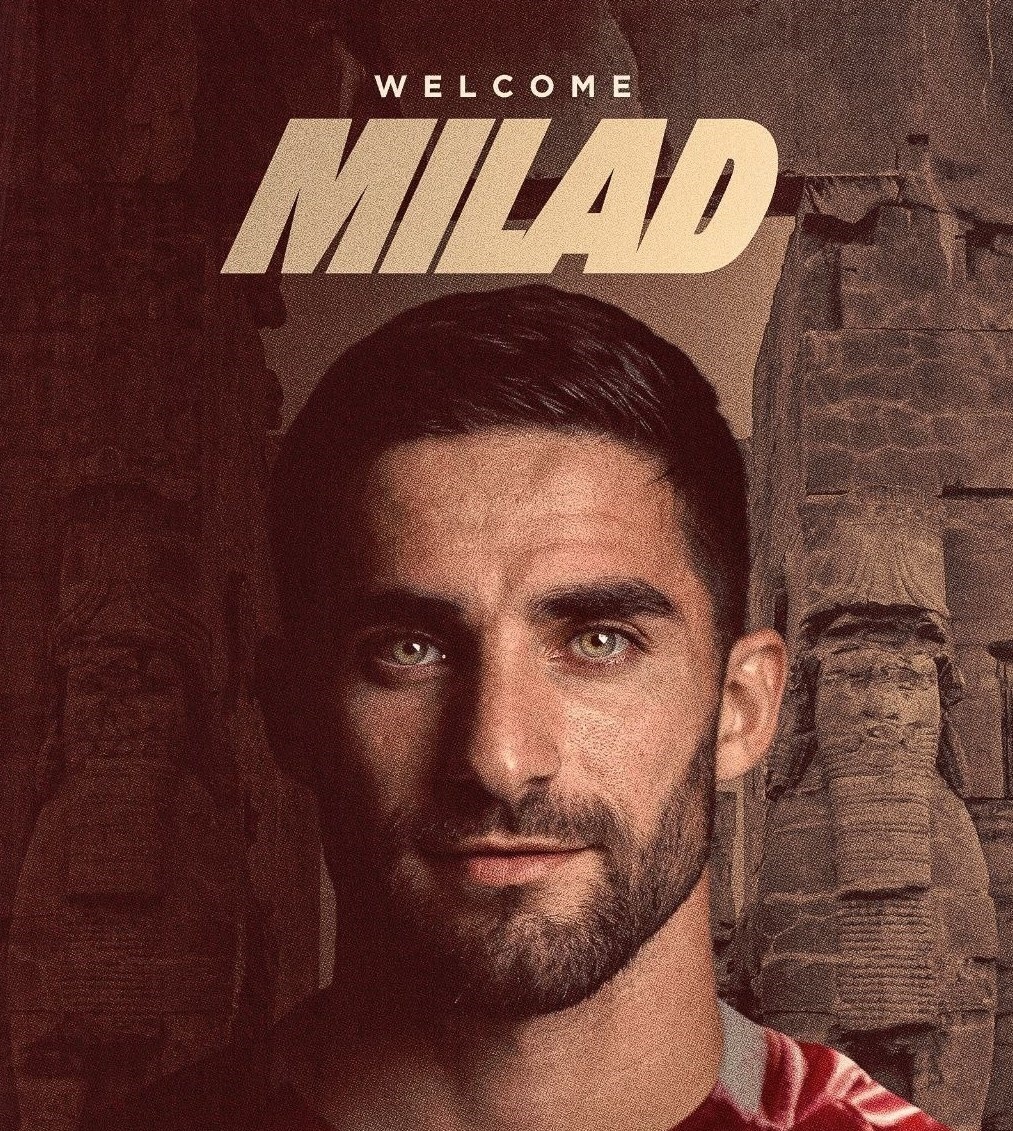 میلاد محمدی رسما سرخپوش شد میلاد محمدی رسما سرخپوش شد