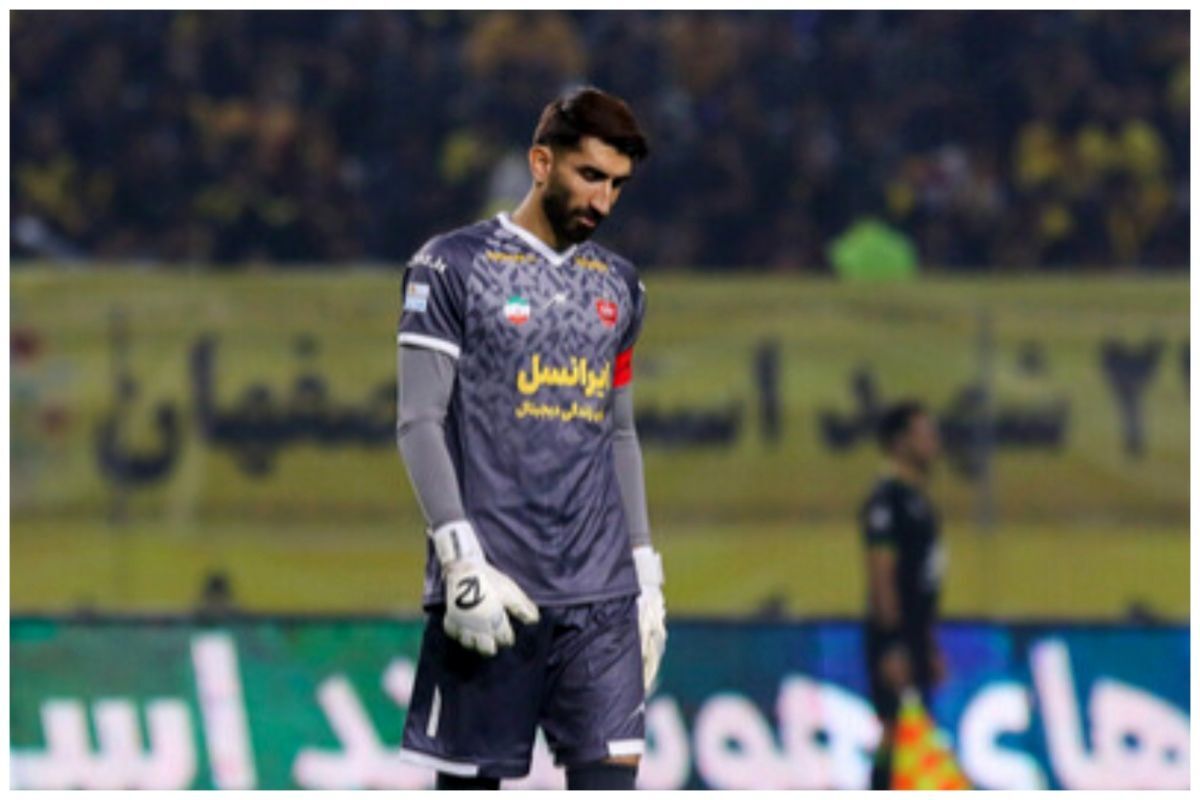 بی محلی بیرانوند به شماره یک پرسپولیس بی محلی بیرانوند به شماره یک پرسپولیس