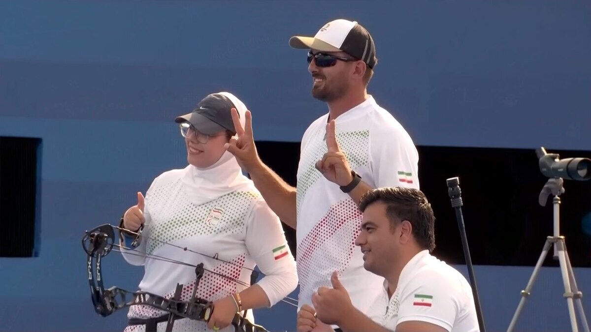 ببینید| کسب مدال نقره پارالمپیک توسط تیم میکس کامپوند ایران