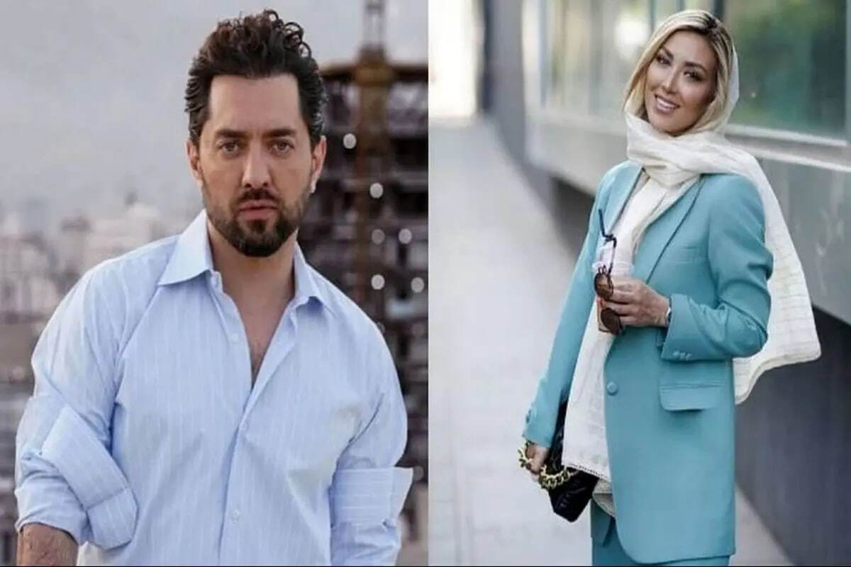 عکس| استایل شیک بهرام رادان و همسرش