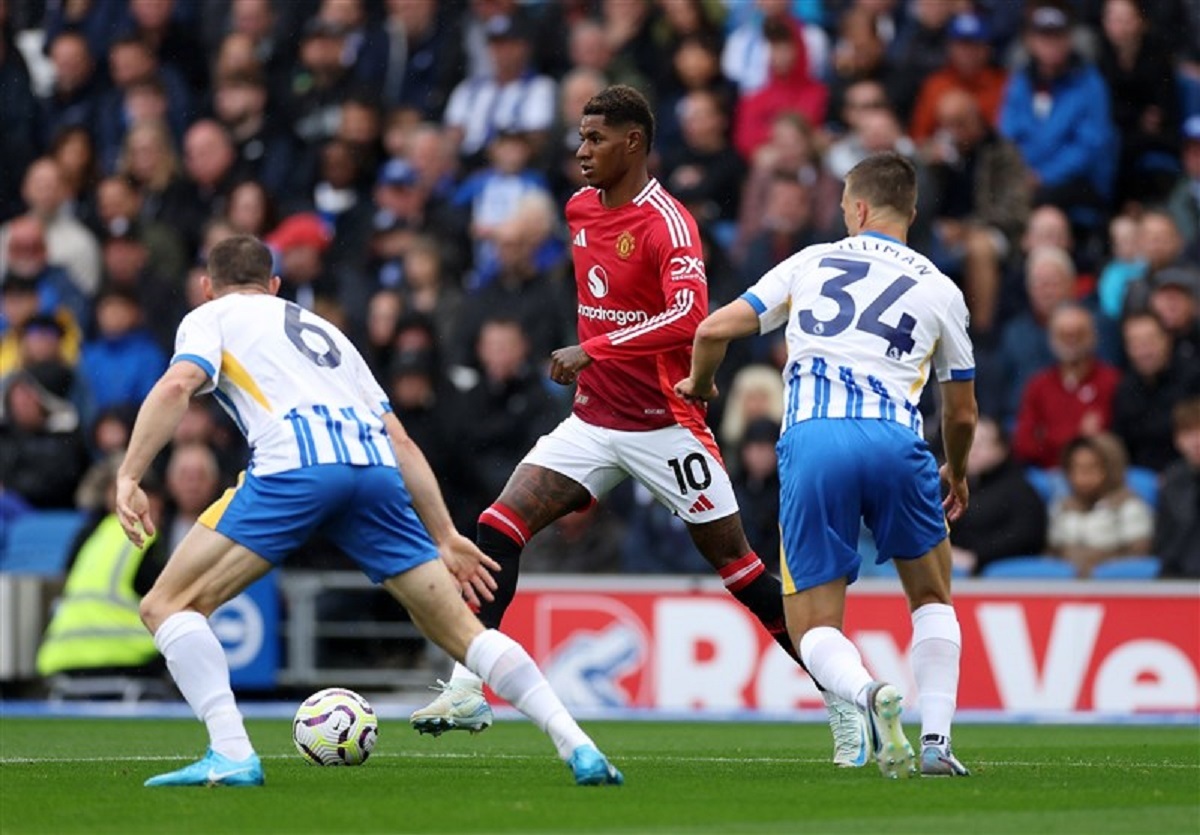 منچستریونایتد مقابل برایتون زانو زد منچستریونایتد مقابل برایتون زانو زد