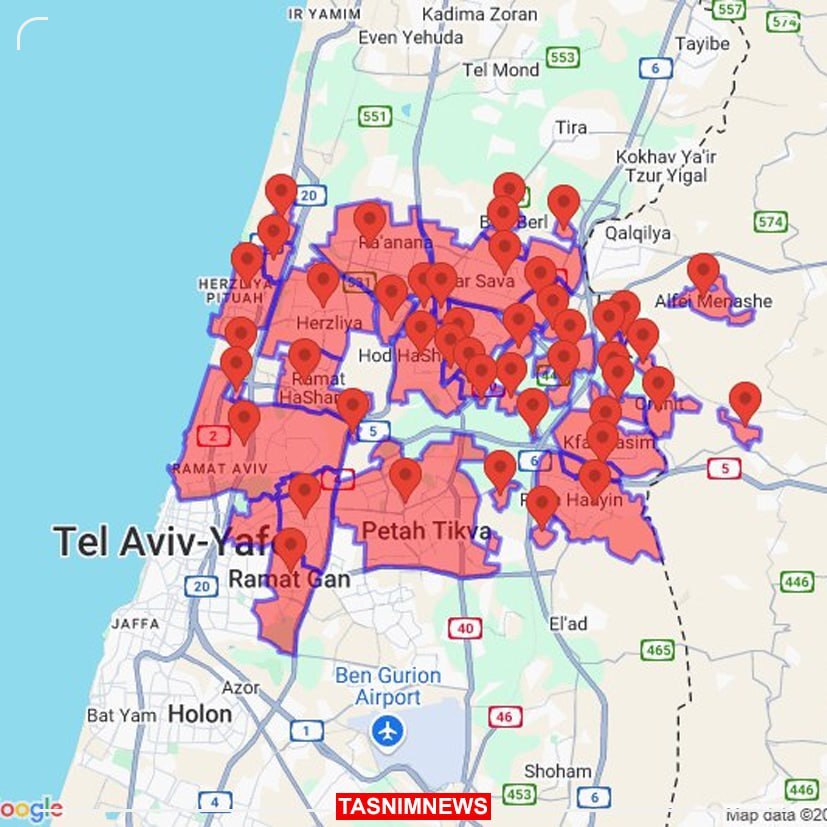 جدیدترین اخبار جنگ| موشک‌های حزب‌الله به تل‌آویو رسید
