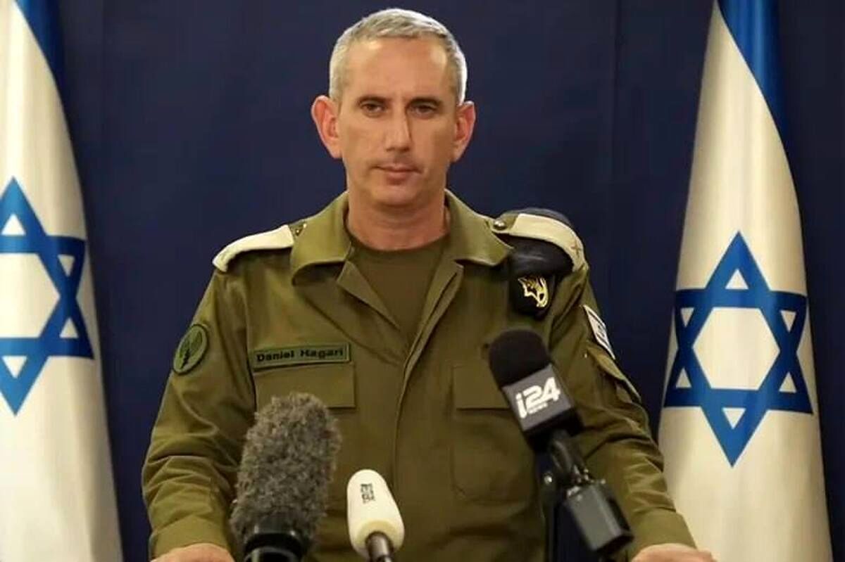 دانیل هاگاری: ۲ پایگاه هوایی در حمله اخیر ایران هدف قرار گرفت دانیل هاگاری: ۲ پایگاه هوایی در حمله اخیر ایران هدف قرار گرفت