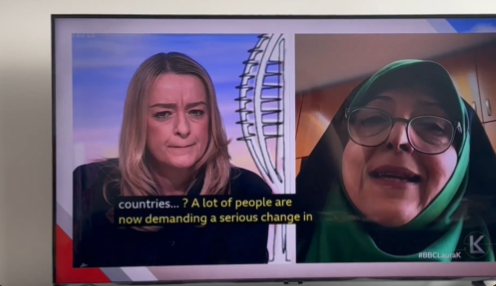 قطع اینترنت وسط مصاحبه معصومه ابتکار با شبکه BBC! قطع اینترنت وسط مصاحبه معصومه ابتکار با شبکه BBC!