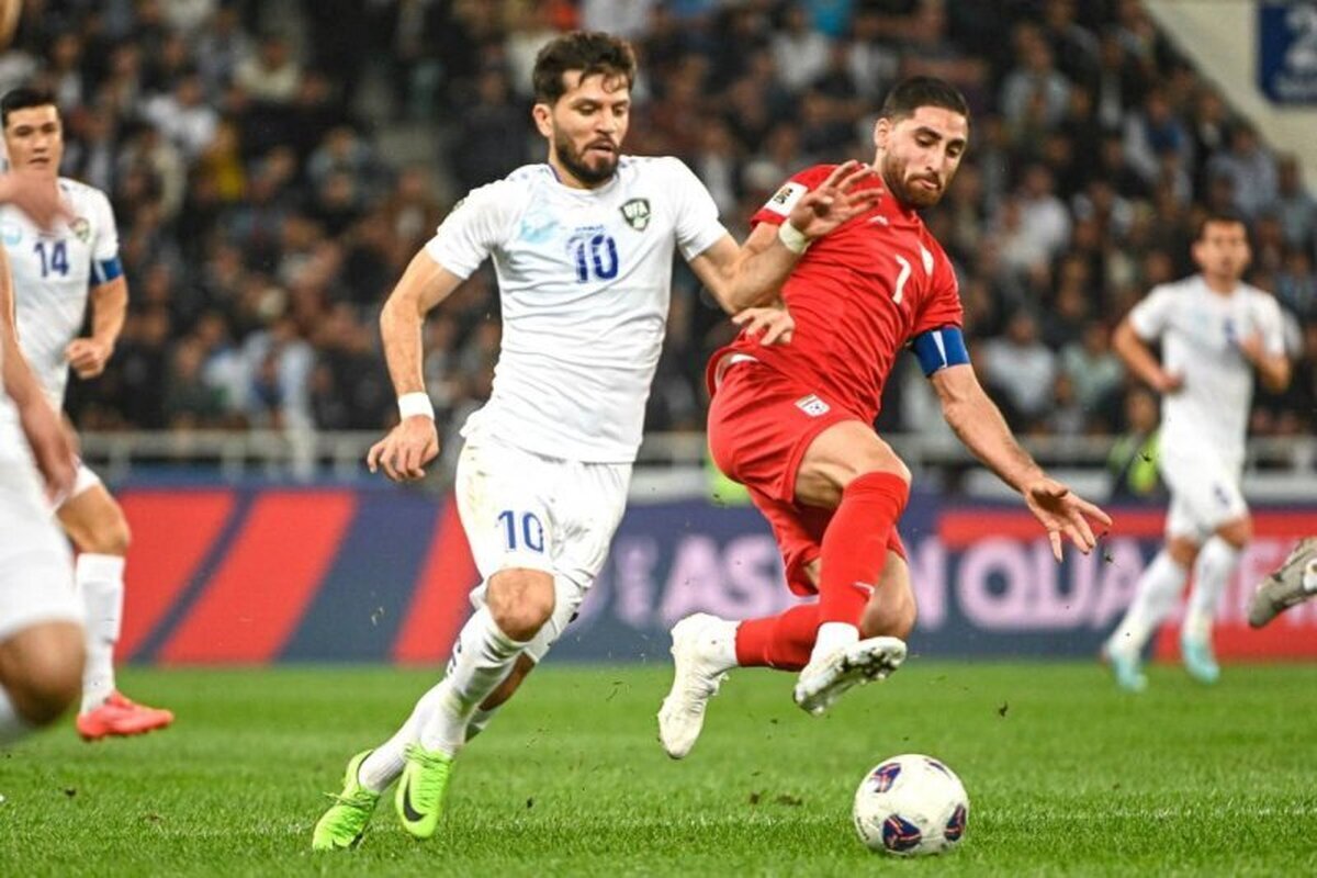 خلاصه بازی ازبکستان - ایران در انتخابی جام جهانی ۲۰۲۶