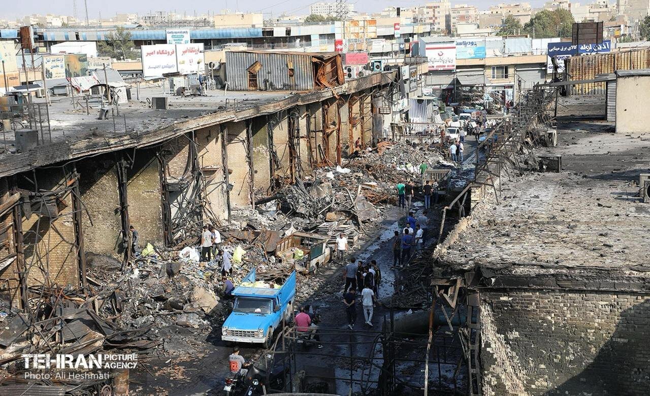 علت آتشسوزی در بازار آهن شادآباد چه بود؟ علت آتشسوزی در بازار آهن شادآباد چه بود؟