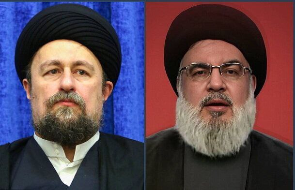 از سیدحسن خمینی به سیدحسن نصرالله: در هر سنگری لازم بدانید همراهتان هستم از سیدحسن خمینی به سیدحسن نصرالله: در هر سنگری لازم بدانید همراهتان هستم