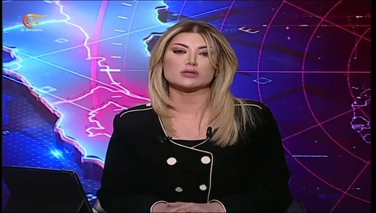 ببینید| بغض گوینده المیادین هنگام اعلام خبر شهادت سیدحسن نصرالله