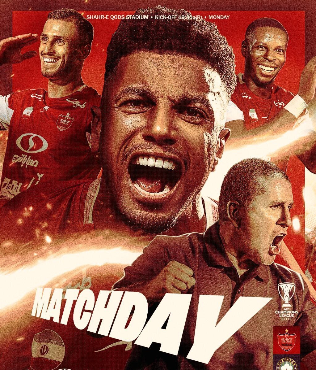 پوستر خاص پرسپولیس برای پاختاکور +عکس پوستر خاص پرسپولیس برای پاختاکور +عکس