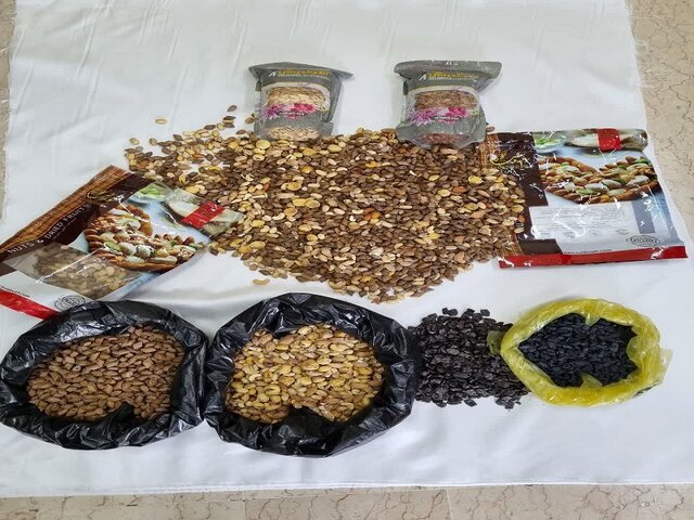 کشف ۵ کیلو و نیم تریاک در بستههای آجیل! کشف ۵ کیلو و نیم تریاک در بستههای آجیل!