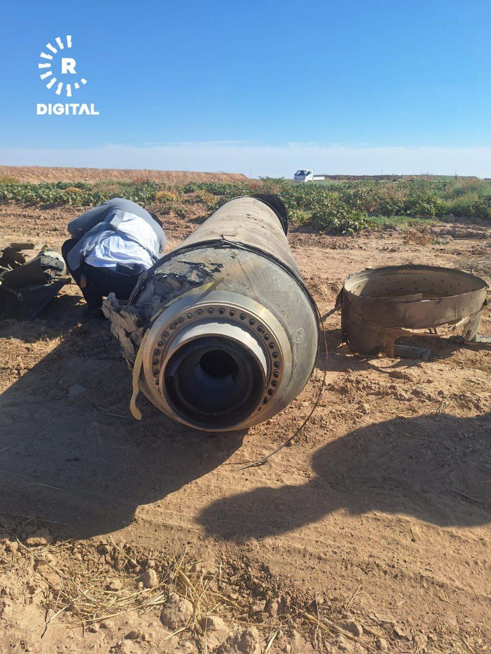 عکس| پیداشدن بوسترهای موشکهای بالستیک اسرائیلی در عراق عکس| پیداشدن بوسترهای موشکهای بالستیک اسرائیلی در عراق