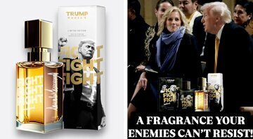 عکس| عطر جدید ترامپ غوغا به پا کرد! عکس| عطر جدید ترامپ غوغا به پا کرد!