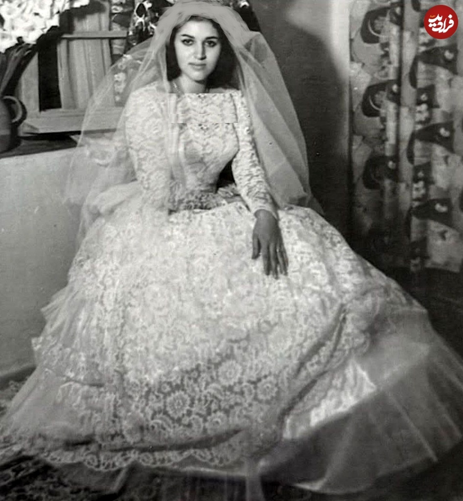 تصویری از مراسم عروسی مهستی با همسر اول اش در سال ۱۳۴۶