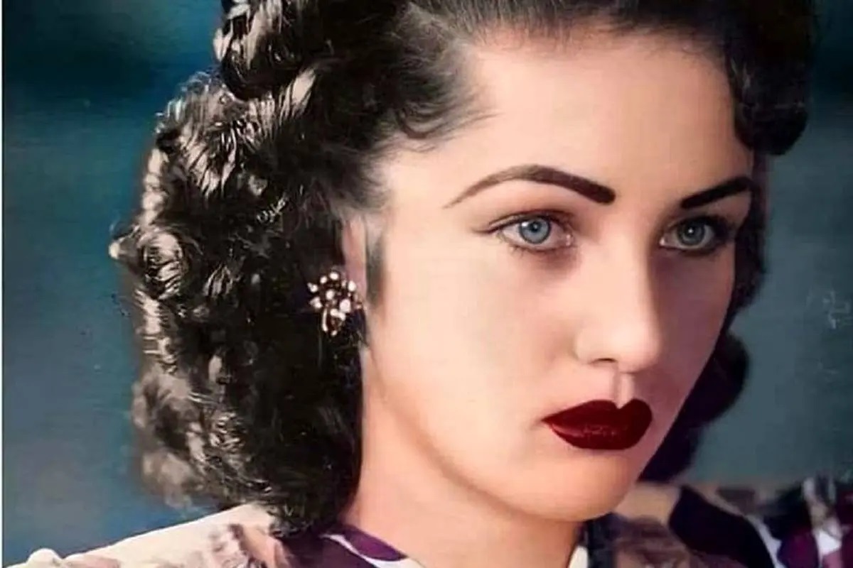 دیدار فوزیه با نوه اش مهناز زاهدی در دهه ۵۰ +عکس