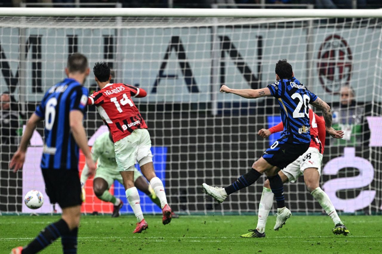 تساوی اینتر و میلان در دور رفت نیمه‌نهایی کوپا