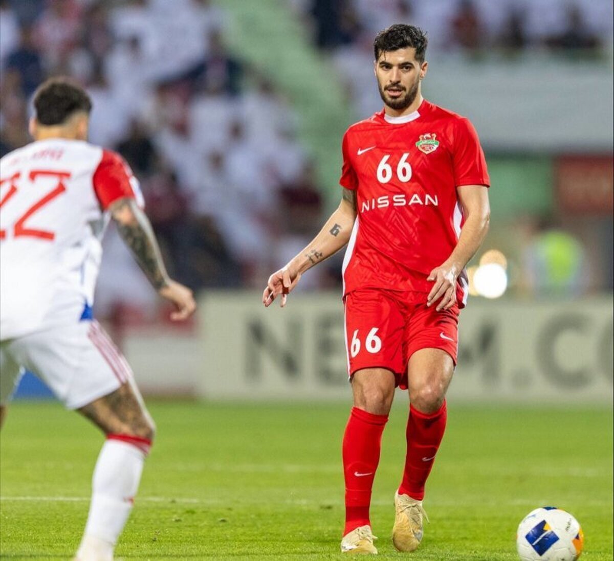 سعید عزت بهترین بازیکن امارات شد