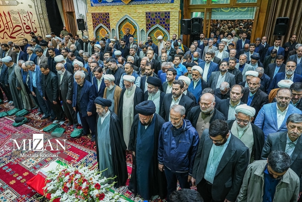 فریاد‌های حمید نوری در تشییع قاضی حسینعلی نیری +تصاویر