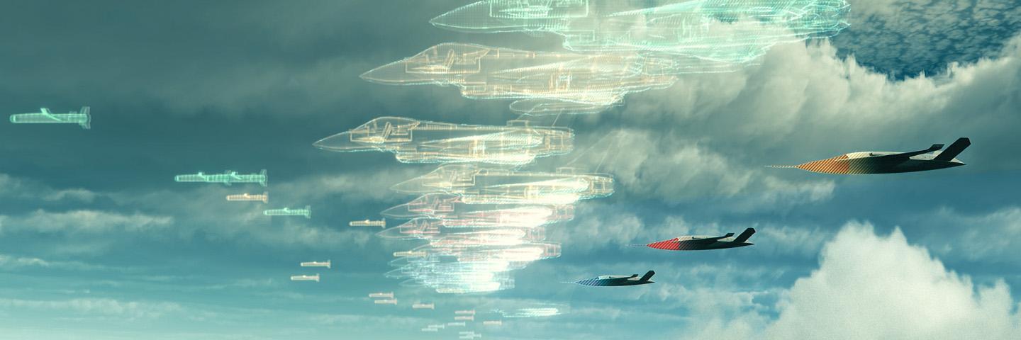 ببینید|  BriteStor ؛ فریب سیستم های دفاعی توسط ناوگان هوایی خیالی