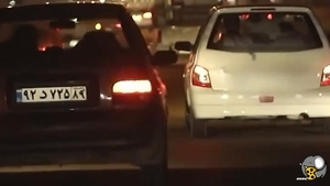 ببینید| رانندگی وحشتناک راننده مست با پراید!