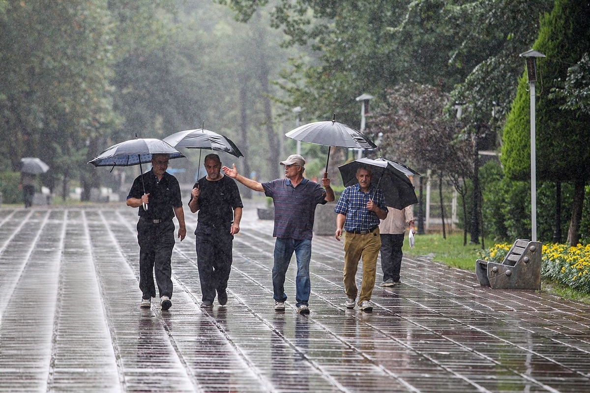 آخر هفته تهران بارانی می‌شود