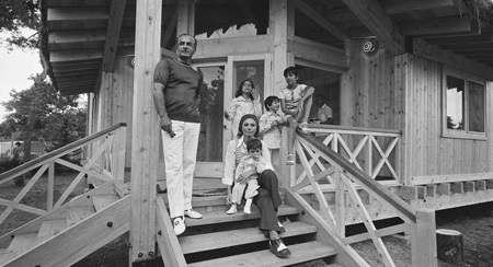 خانواده پهلوی در تعطیلات تابستانی نوشهر +عکس