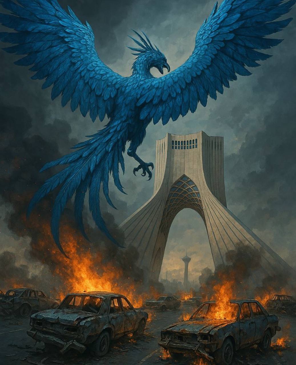 عکس| پوستر عجیب داماش برای تقابل با پیکان