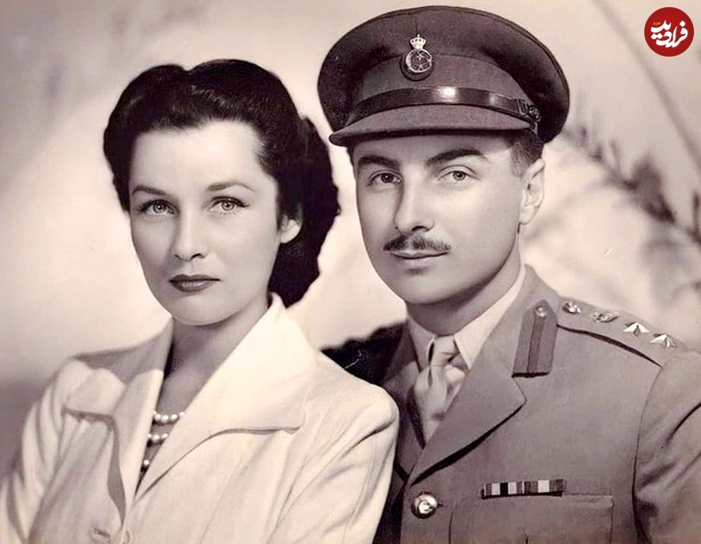 فوزیه در کنار همسر دوم نظامی اش در مصر، سال ۱۳۲۸ +عکس فوزیه در کنار همسر دوم نظامی اش در مصر، سال ۱۳۲۸ +عکس