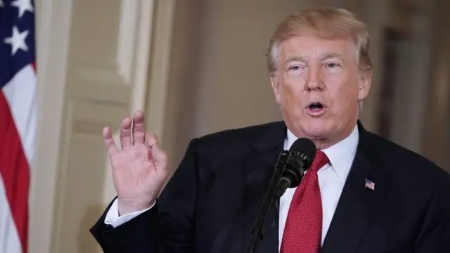 ترامپ: اگر ایرانیها به سلاح هستهای دست پیدا کنند، خوشحال نخواهند بود ترامپ: اگر ایرانیها به سلاح هستهای دست پیدا کنند، خوشحال نخواهند بود