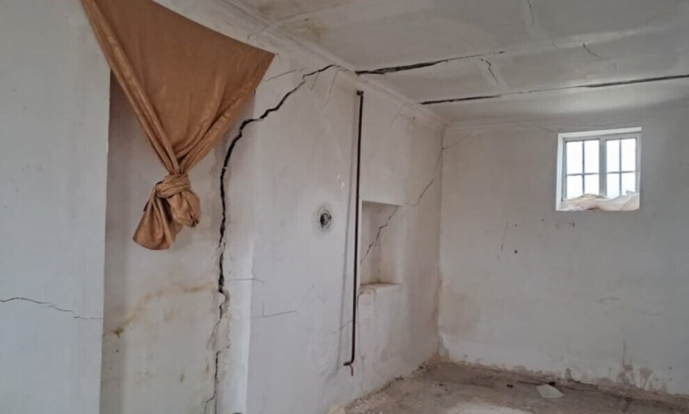 رانش هولناک زمین در بجنورد +تصاویر