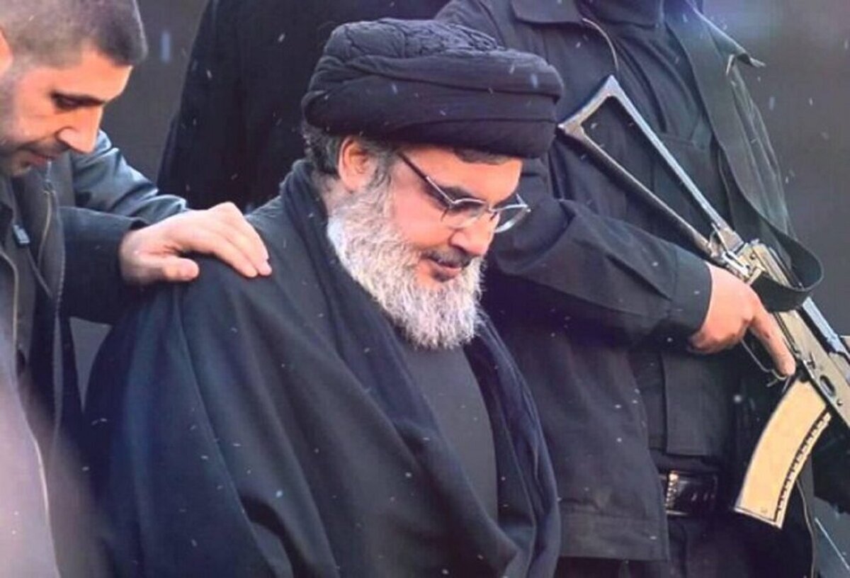 ببینید| دقایقی پس از لحظه انفجار محل شهادت سید حسن نصرالله