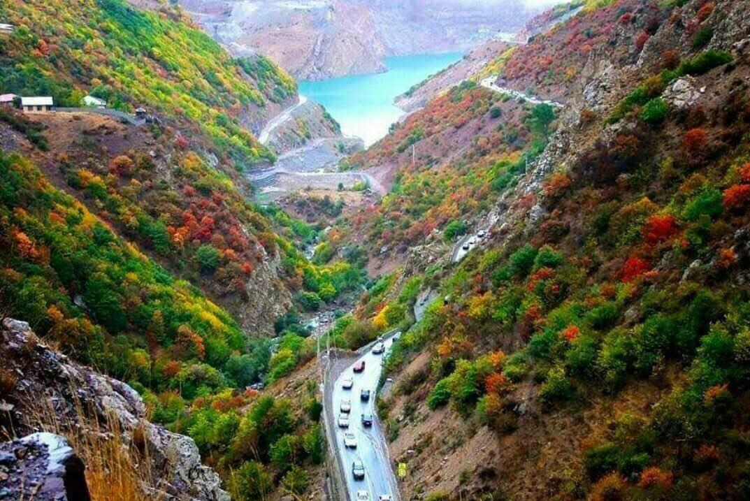 جاده چالوس امروز یکطرفه میشود جاده چالوس امروز یکطرفه میشود