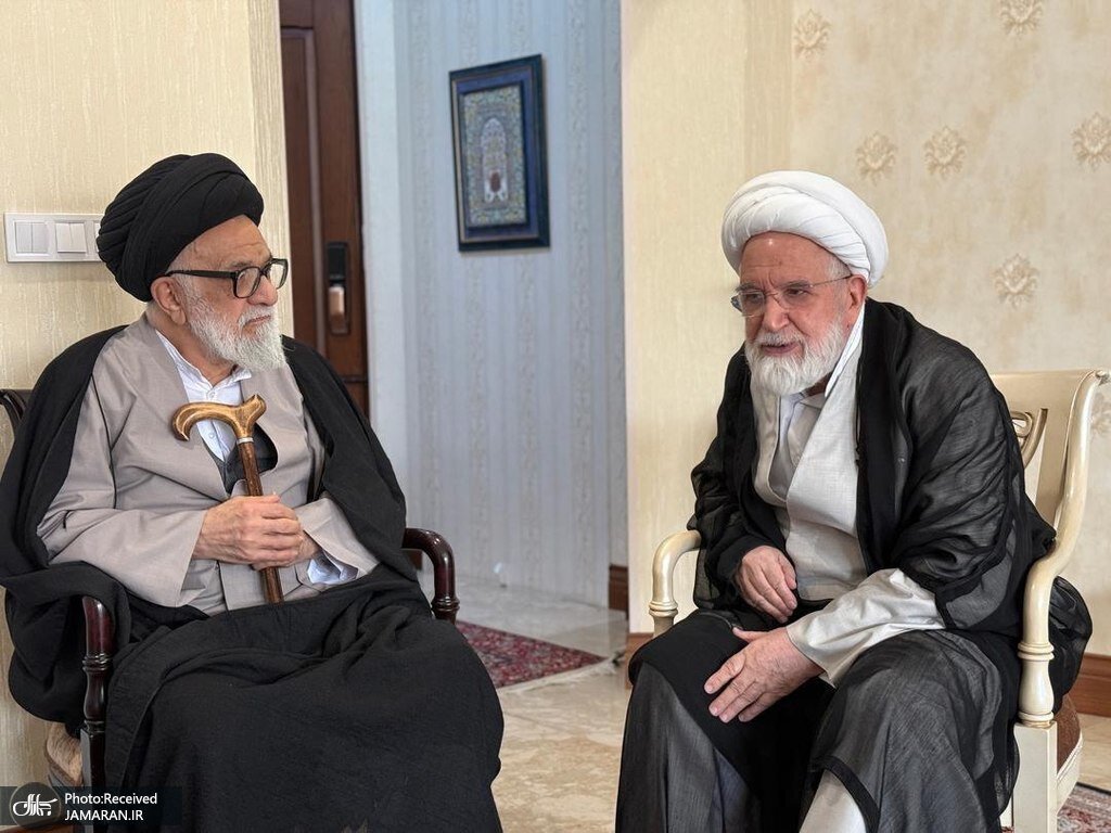 تصاویری از مهمان جدید مهدی کروبی بعد از رفع حصر