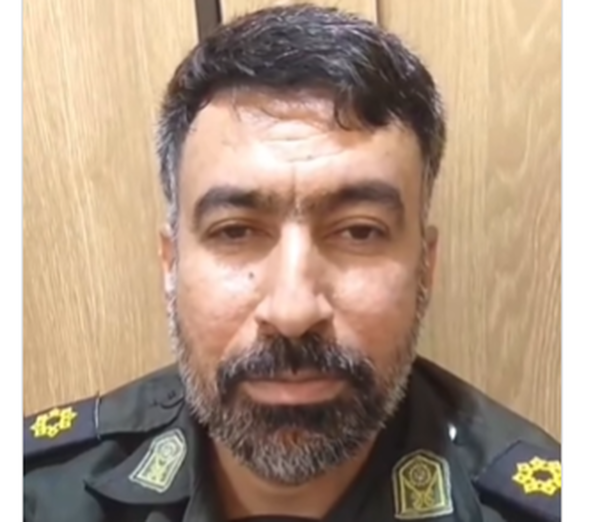 ببینید| توضیحات ستوان سوم لقمانی پس از وایرال شدن ویدیو اعتراضش